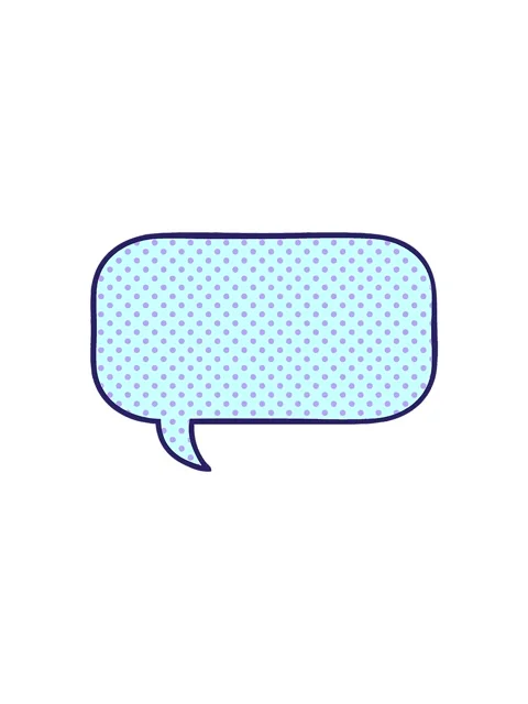 Popping motion animation of comic book style cartoon of a speech bubble 스톡 동영상 324281757