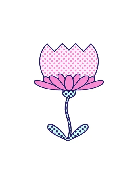 Popping motion animation of comic book cartoon of a flower Stock Footage 324393252