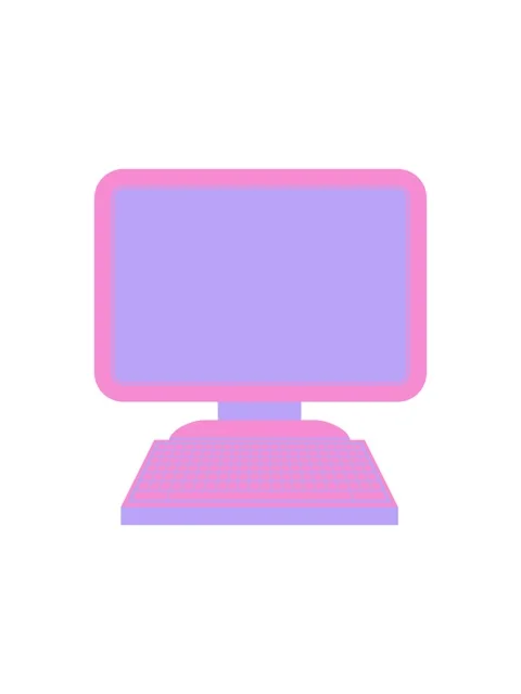 Popping motion animation of computer cartoon Stock Footage 324370415