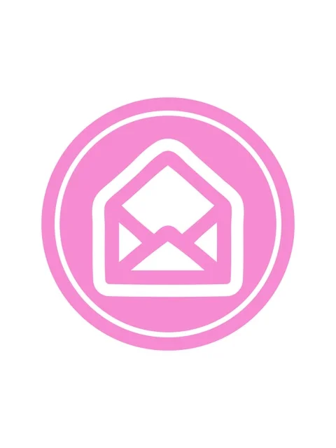 Popping motion animation of envelope letter circular icon symbol Stock Footage 324174911