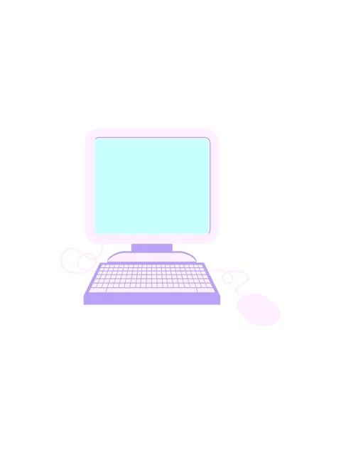 Popping motion animation of Flat colour illustration of a computer error Stock Footage 324211982