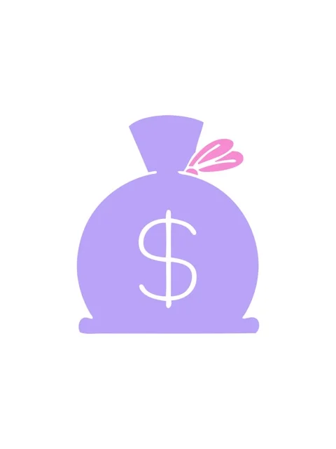 Popping motion animation of flat symbol of a bag of money icon Stock Footage 324273342
