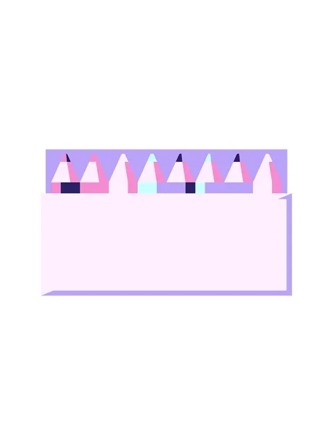 Popping motion animation of pack of coloring pencils graphic vector illustr.. Stock Footage 324259149