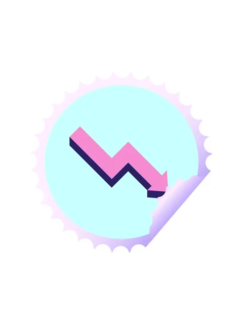 Popping motion animation of performance arrow graphic vector illustration r.. Stock Footage 324480211