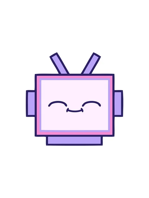 Popping motion animation of a robot head cartoon Stock Footage 324322793