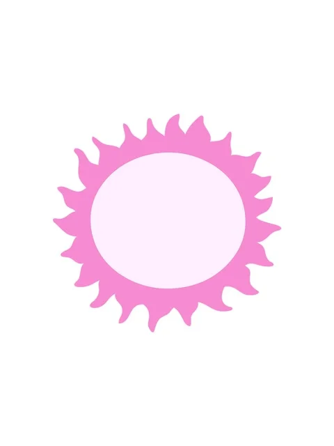 Popping motion animation of sun doodle drawing Stock Footage 324085461