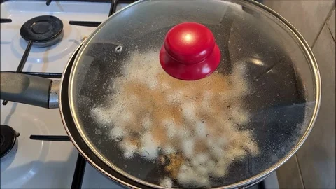 Popping Popcorn 動画素材 157443560