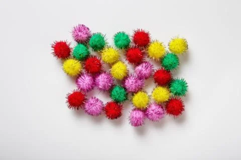 Poppoms Foto stock