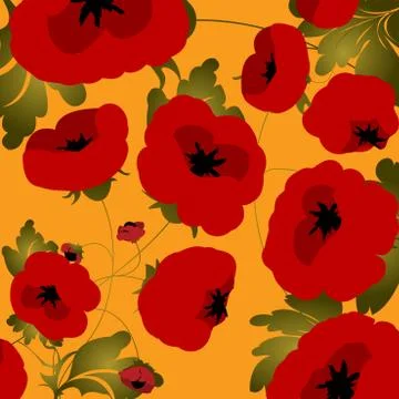 Poppy Illustrazione stock