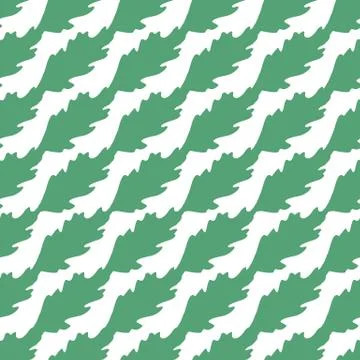 Poppy Leaves Seamless Pattern Stock Illustration