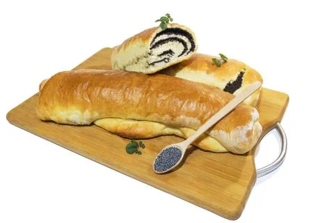 Poppy roll Stock Photos
