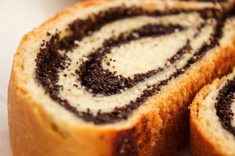 Poppy Strudel Stock Photos