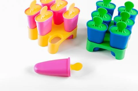 Popsicle cups Stock Photos