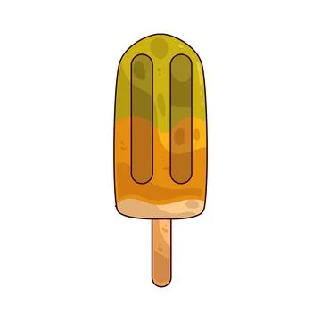 Popsicle illustration Stock Illustration