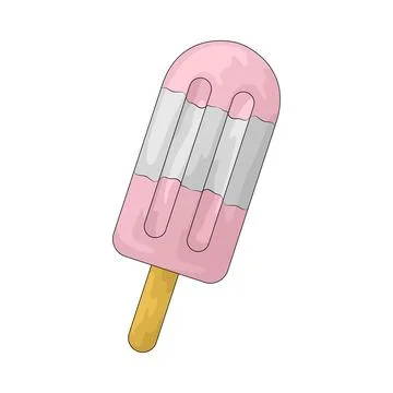 Popsicle illustration 스톡 일러스트