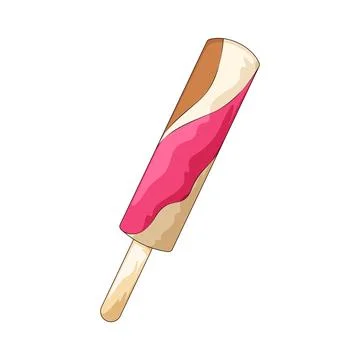 Popsicle illustration Stock Illustration