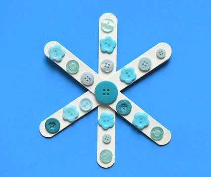 Popsiclesnowflake Foto stock