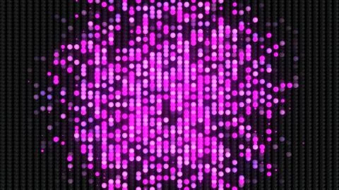 Popular Abstract led wall light Futuristic digital wave background 3d animati Stock Illustration
