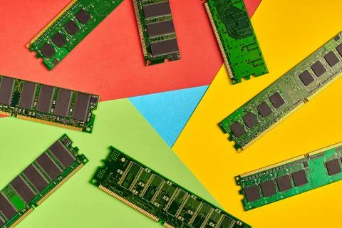 Popular browser logo from paper. High memory usage. Stock Photos