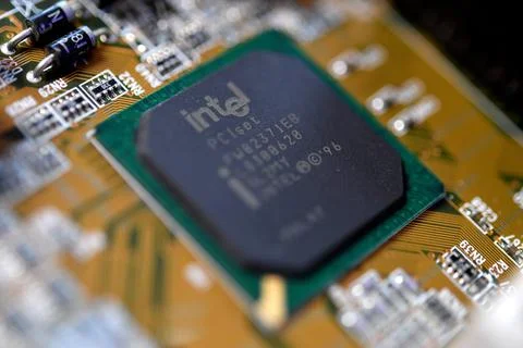 Popular computer processors may contain security flaws, Duesseldorf, Germany - 0 Stock Photos