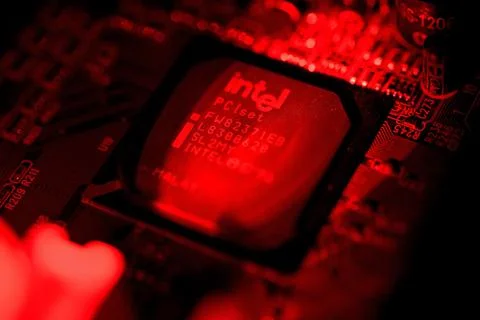 Popular computer processors may contain security flaws, Duesseldorf, Germany - 0 Stock Photos