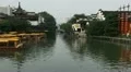 Popular Famous Tourists Attraction Nanjing Fuzimiao Tour Boat Passing Ride China HD Footage
