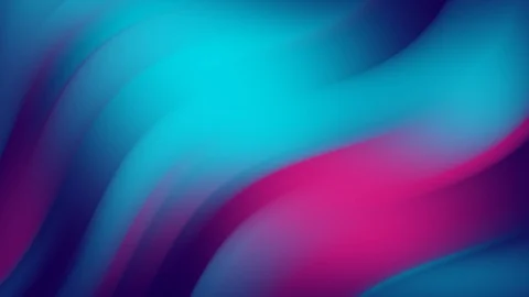 Popular gradient color stripes move cyclically. 3D animation of rows and rows of Stock Footage 122258250