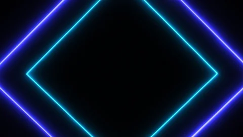 Popular Led Frame Blue Colours Stock Footage 121931095