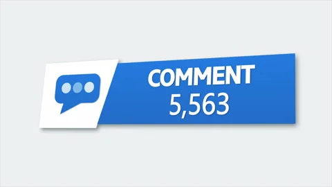 Popular Post Reaching Ten Thousand Commentaries. Communication In Social Media Stock Footage 169412653