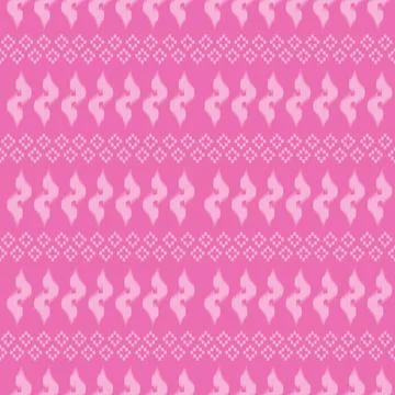 Popular Thai pattern for Thai textile industry Stock Illustration