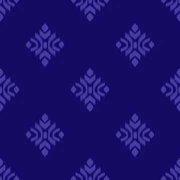 Popular Thai pattern for Thai textile industry Stock Illustration