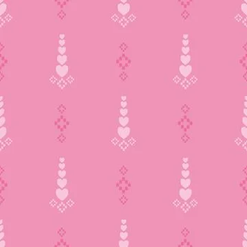 Popular Thai pattern for Thai textile industry Stock Illustration