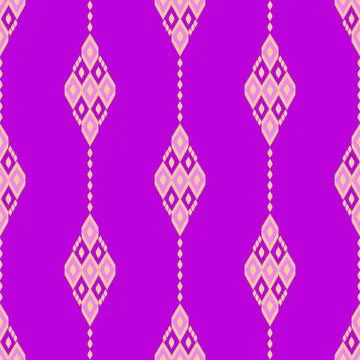 Popular Thai pattern for Thai textile industry Stock Illustration
