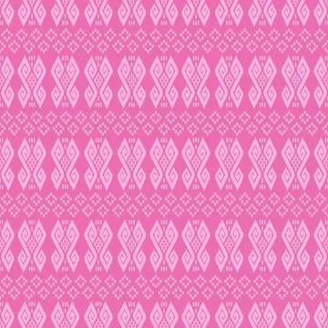 Popular Thai pattern for Thai textile industry Stock Illustration