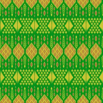 Popular Thai pattern for Thai textile industry Stock Illustration
