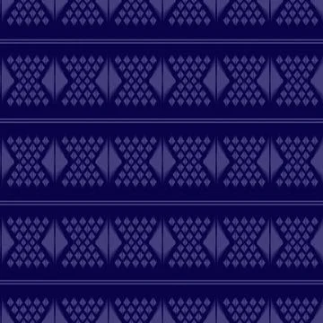 Popular Thai pattern for Thai textile industry Stock Illustration