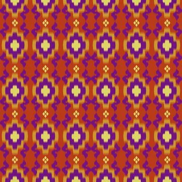 Popular Thai pattern for Thai textile industry Stock Illustration