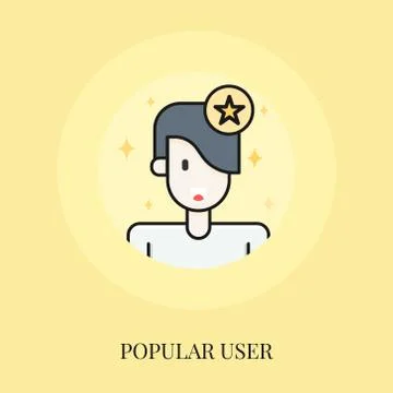 Popular User Stock Illustration