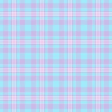 Popular vector plaid pattern, italian textile fabric texture. Beautiful sea.. Stock Illustration