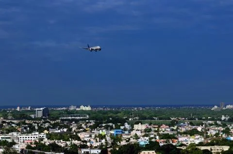 Populated Foto stock