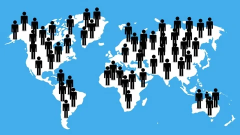 The population Stock Footage 197071100