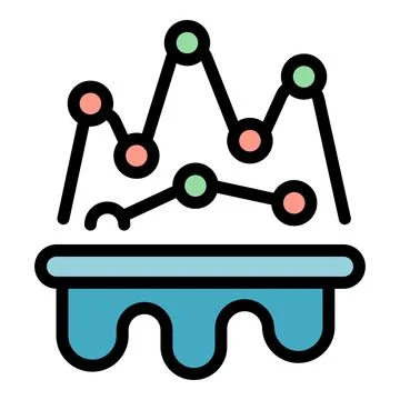 Population growth icon vector flat イラスト素材