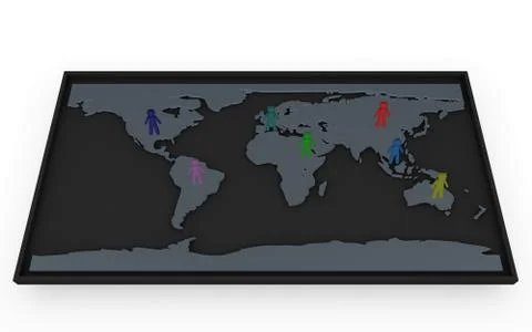 Population Stock Illustration