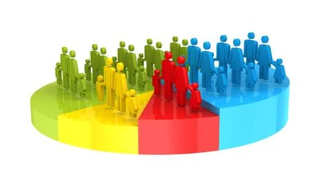 Population Stock Illustration
