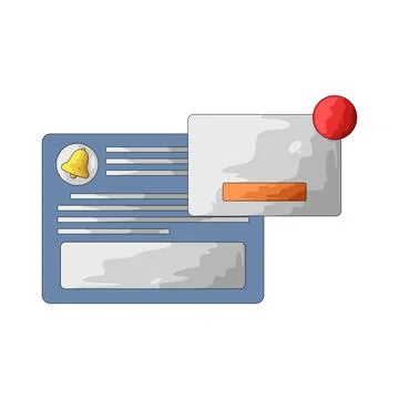 Popup illustration 库存插图
