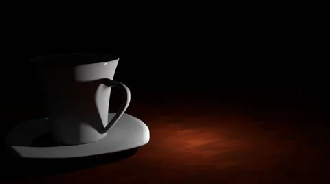 Porcelain Cup Stock Footage 63166438