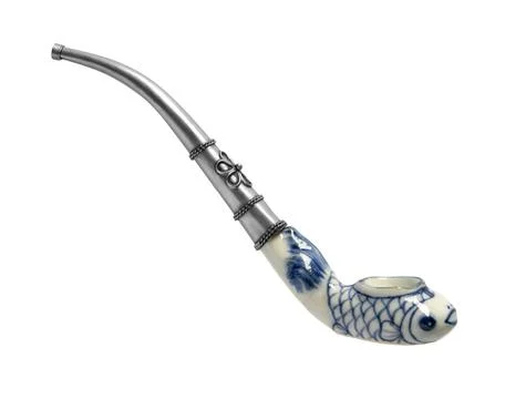 Porcelain pipe Stock Photos