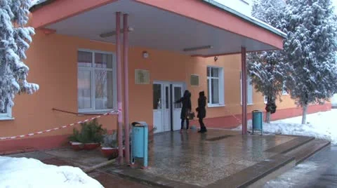 Porch school Stock Footage 20543457