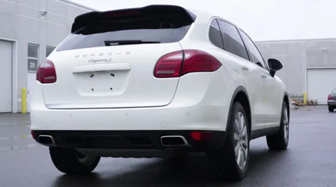 Porche Cayenne S 2011 Stock Footage 36713156