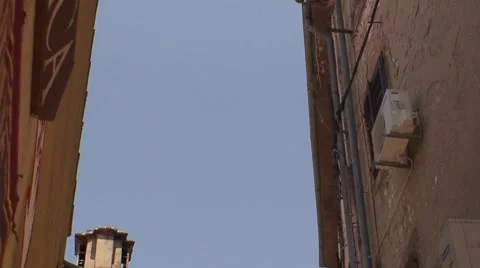 Porec Backstreet Stock Footage 1060099